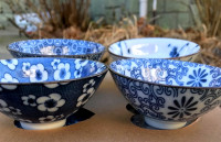 Ahri porcelanowa japońska czarka poj. 80ml, mix 4 wzorów