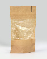 Torebka ze struną na próbki herbat  EKO z okienkiem 100/szt